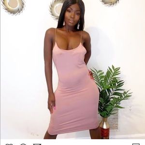 Nude dress